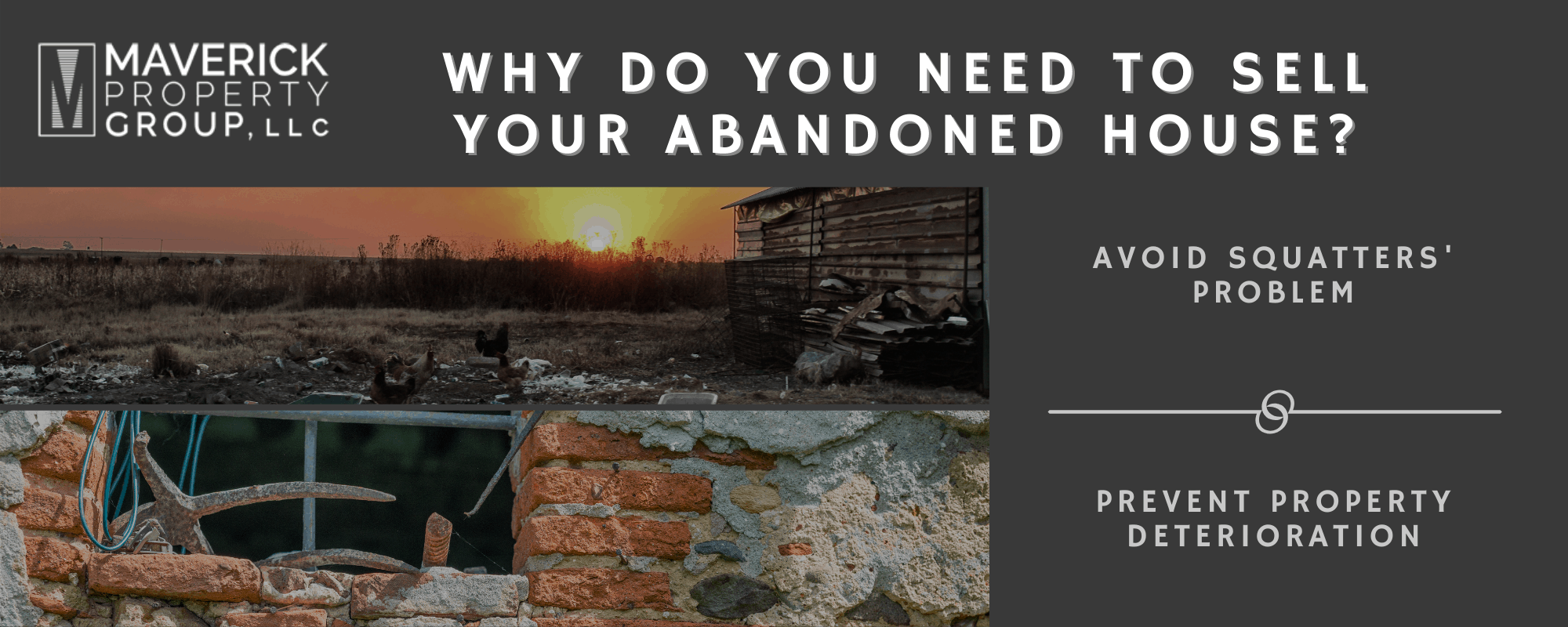 Why Should You Sell Your Abandoned House